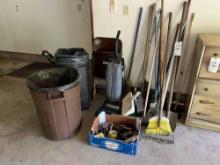 Yard Tools, Vacuum, Trash Cans