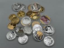 Large Grouping of REPLICA coins and TOKENS