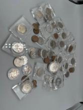 Buffalo Nickels, Commemorative Half Dollars, Wheat Cents, world coins