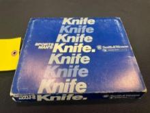 Smith & Western stainless maverick 6061 clip point knife