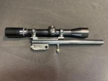 61 contender 222 Remington 10? w/ 7x power burrins E.I.R scope
