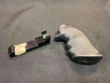 New model 45 colt black hawk pistol grip & e scope Mount
