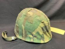 American Military helmet with insert