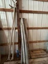 20 Scaffolding Pieces- 5 Foot x 5 Foot & Scaffolding Parts