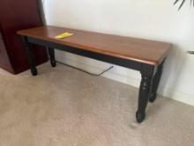 Matching Set Of Wooden Bench?s