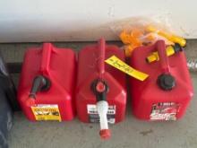 2 Gallon Gasoline Cans - Containers