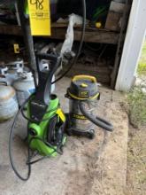 electric power washer and wet dry vac