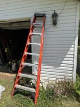 Werner fiberglass step ladder