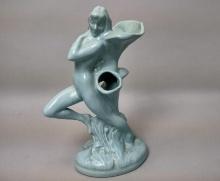 Art Nouveau ROMANELLI Nude Metlox California Pottery