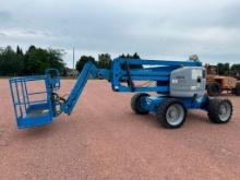 2006 Genie Z-45/25 boom lift, 4x4, diesel engine, 45' lift, jib, 355/55D625 tires, swivel basket,