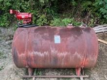 round fuel tank with pump 110 V