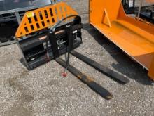 Wolverine Skid Steer 48" Hydraulic Forks