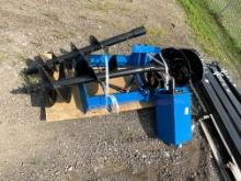 Skid Steer Auger W/ 3 Bits