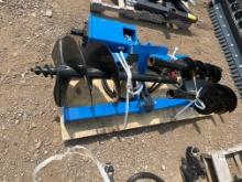 Skid Steer Auger W/ 3 Bits