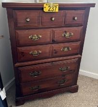 5-DRAWER CHEST OF DRAWERS, 34"W X 18"D X 46"H