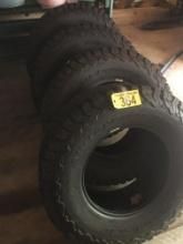 SET OF 4-BF GOODRICH ALL-TERRAIN TIRES, 35X12.50R18LT