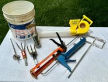 Lot of Painting and Gardening Items