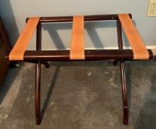 Vintage Folding Luggage Rack