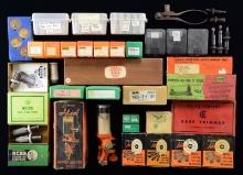 LOT OF VARIOUS RELOADING EQUIPMENT & SUPPLIES.