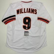 Autographed/Signed Matt Williams San Francisco White Baseball Jersey JSA COA