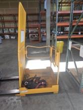 Forklift Safety Cage & Harness