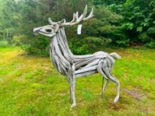 Driftwood Stag Sculpture