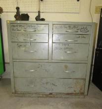 8-Drawer Shop Cabinet