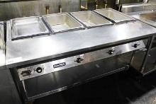 SERVEWELL 61IN. 4-WELL ELECTRIC HOT FOOD STEAM TABLE
