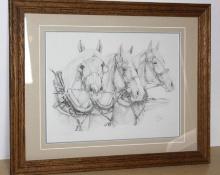 Signed and Numbered "The Girls" by Sue Rupp