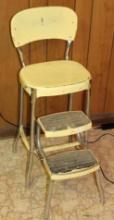 Great Yellow Metal Cosco Step Chair