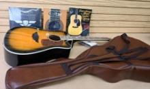 Keith Urban Six String Acoustic Guitar with Soft Case