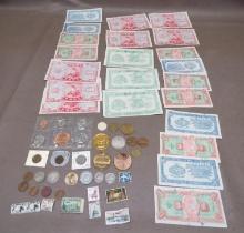 US Collector Coins, Tokens, Stamps, Joke Bills