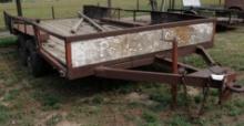 Trailer with 8'x16' Bed