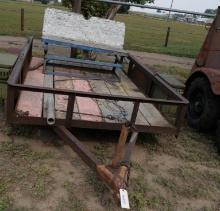 Trailer with 5'x8' Bed & Ammo Storage Boxes