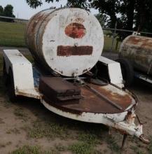 Dual Axle Fuel Trailer with 500 Gallon Tank