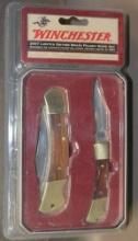 Winchester Folding Knife Set New in Packaging