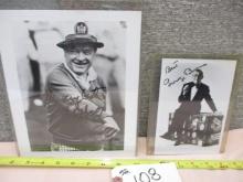 Signed Bob Hope & George Burns Photo