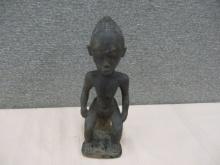 Wood Carved African Lady