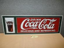 Aluminum Coca Cola Sign